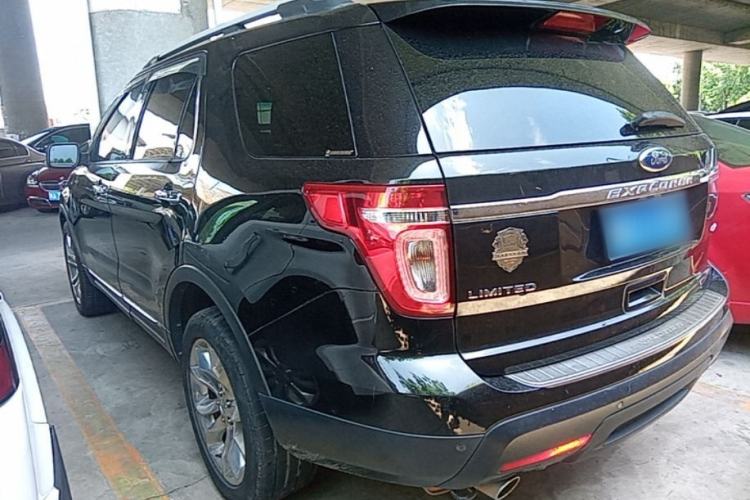 Used Ford Explorer 2013 3.5L Deluxe Model Rear Left 45 Deg