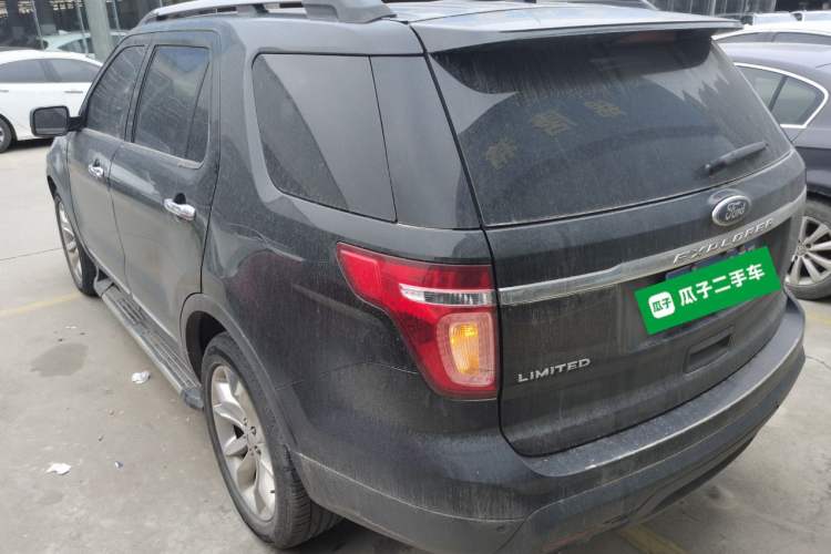 Used Ford Explorer 2013 3.5L Deluxe Model Rear Left 45 Deg