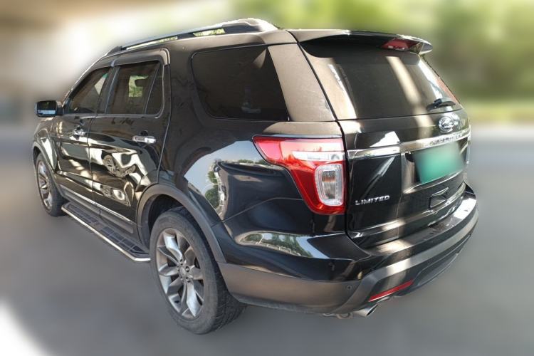 Used Ford Explorer 2013 3.5L Deluxe Model Rear Left 45 Deg