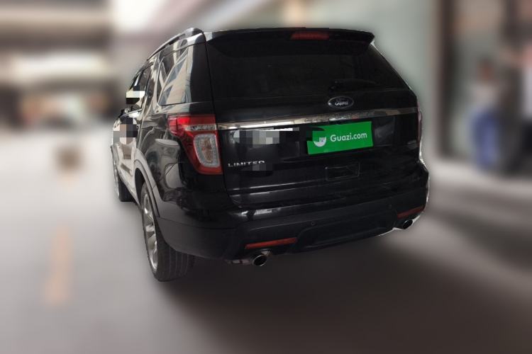 Used Ford Explorer 2013 3.5L Deluxe Model Rear Left 45 Deg
