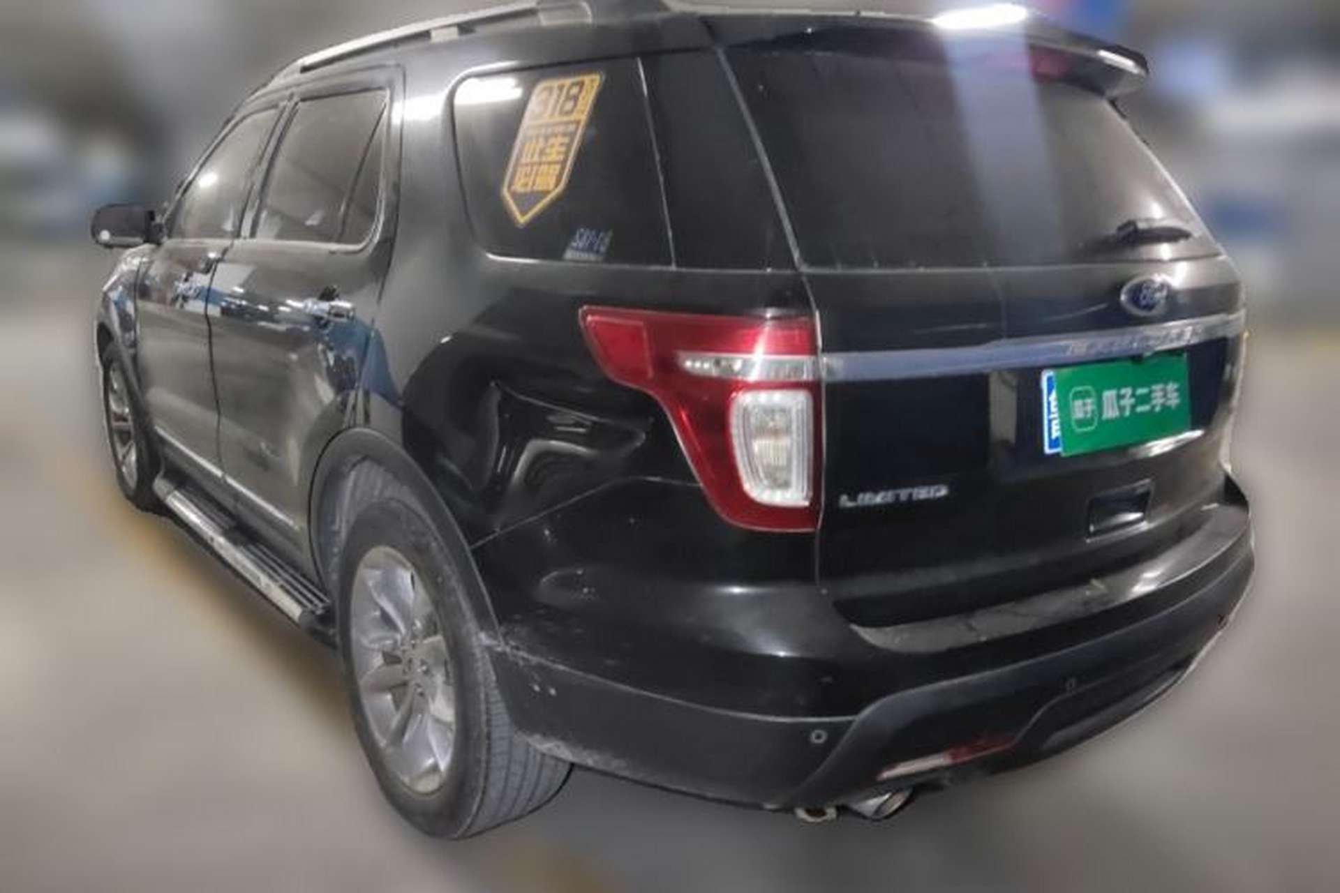 Used Ford Explorer 2013 3.5L Deluxe Model Rear Left 45 Deg