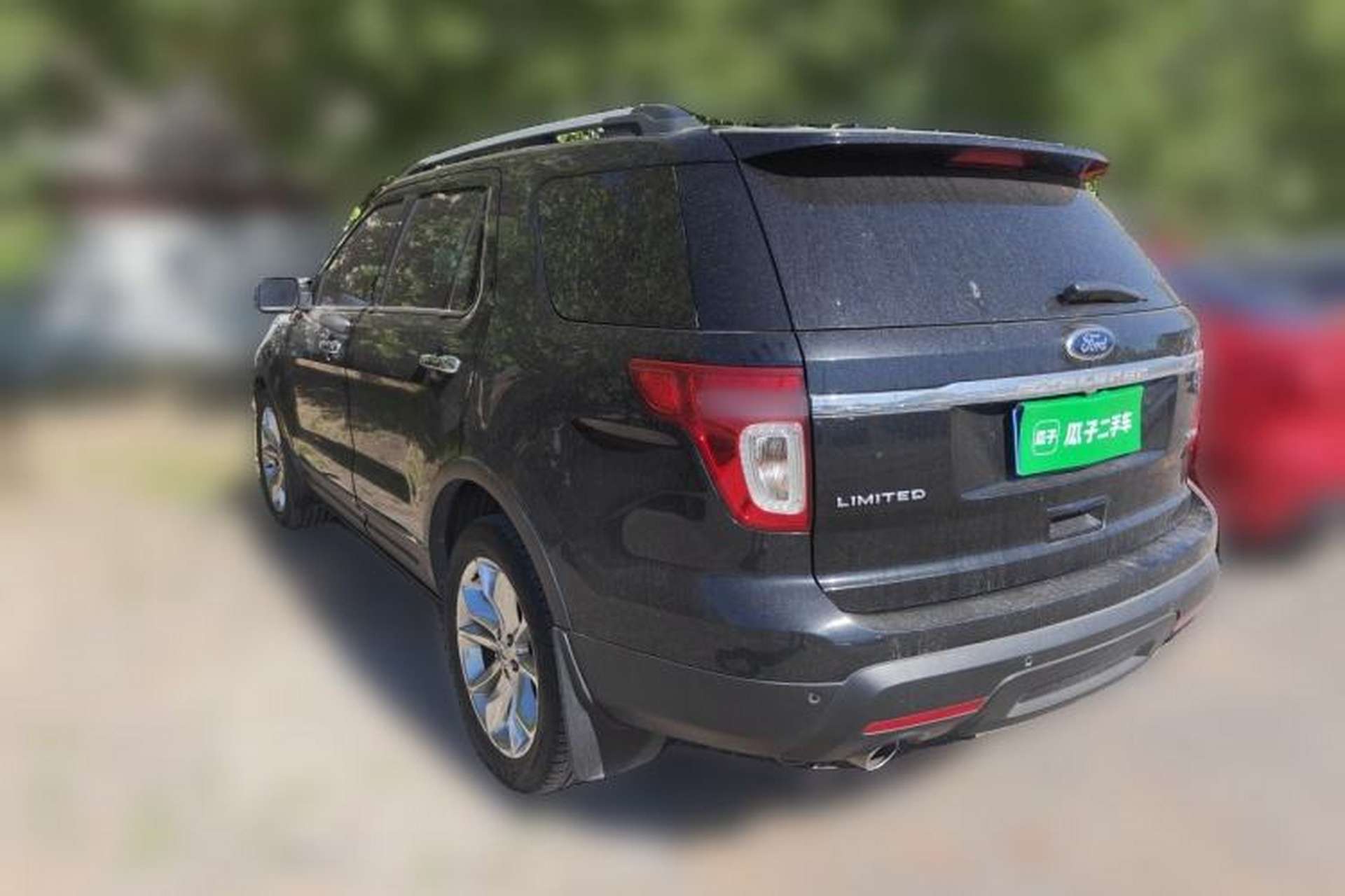 Used Ford Explorer 2013 3.5L Deluxe Model Rear Left 45 Deg