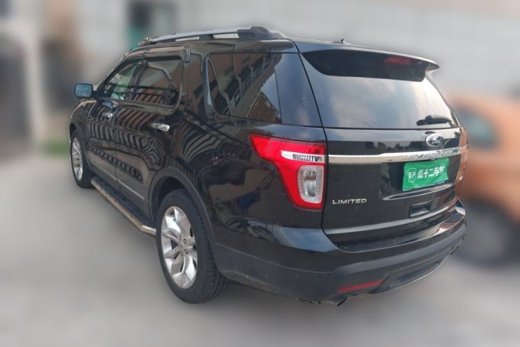 Used Ford Explorer 2013 3.5L Deluxe Model Rear Left 45 Deg