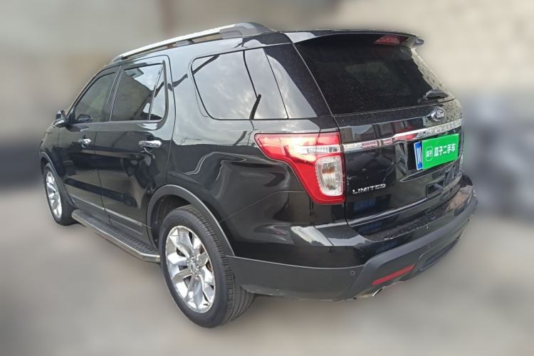 Used Ford Explorer 2013 3.5L Deluxe Model Rear Left 45 Deg