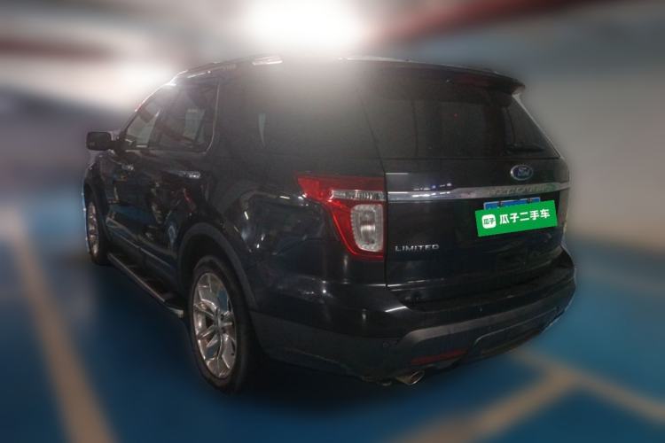 Used Ford Explorer 2013 3.5L Deluxe Model Rear Left 45 Deg