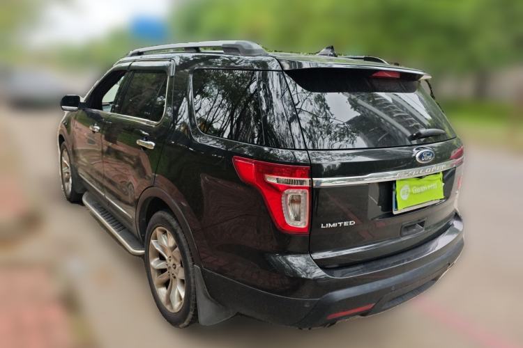 Used Ford Explorer 2013 3.5L Deluxe Model Rear Left 45 Deg