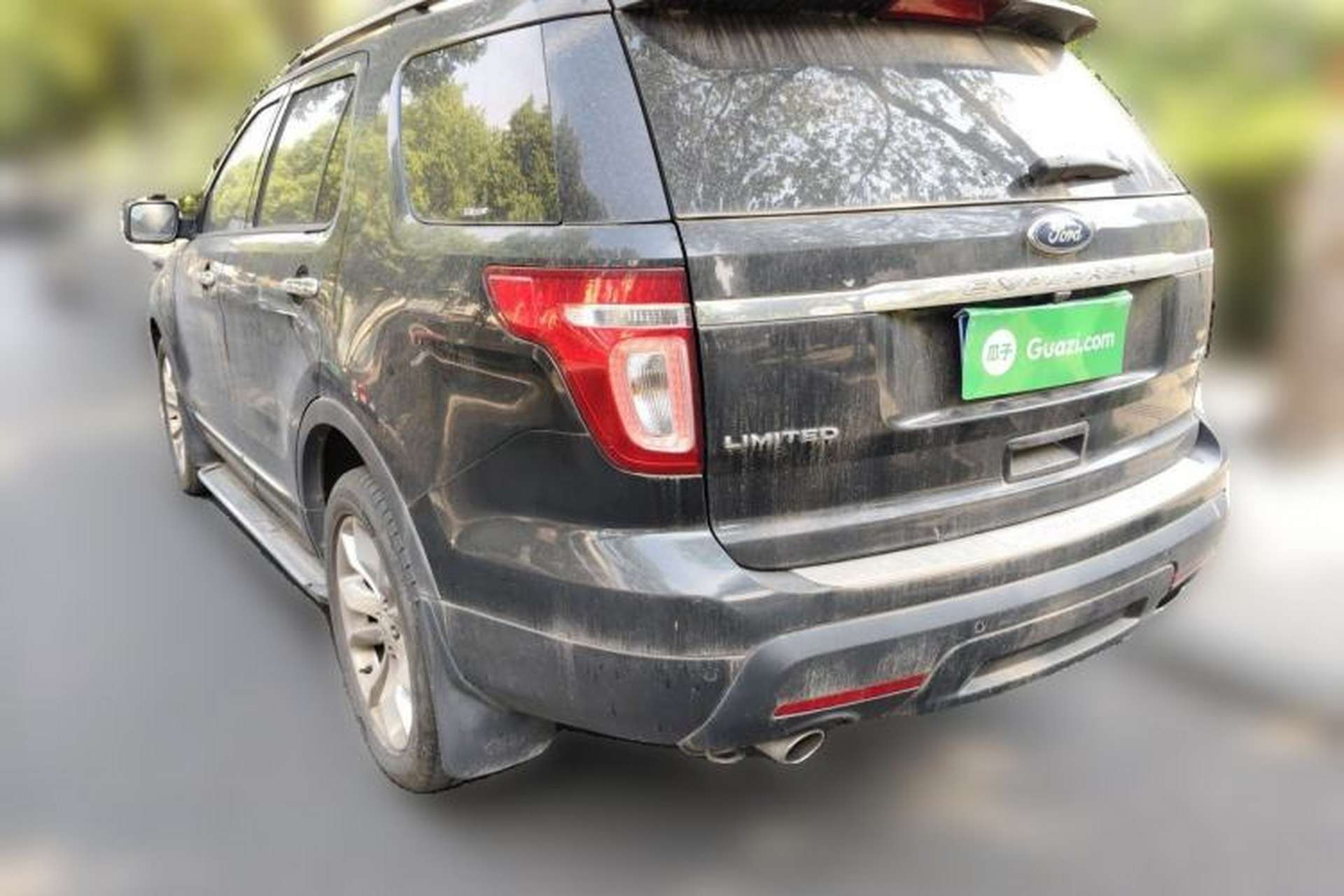 Used Ford Explorer 2013 3.5L Deluxe Model Rear Left 45 Deg
