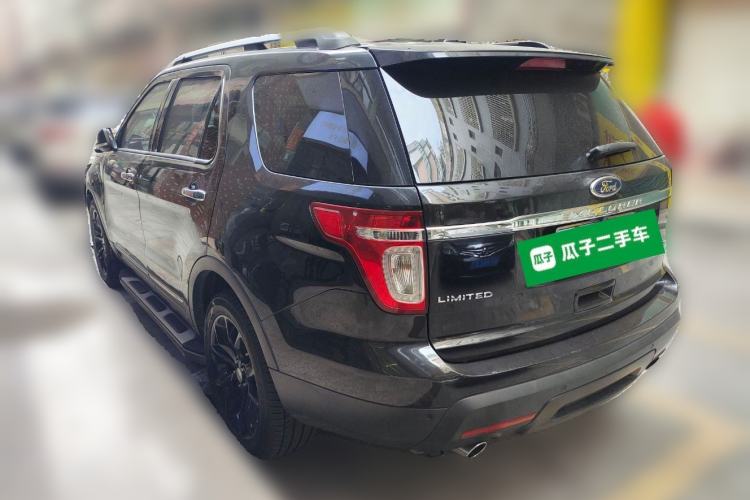 Used Ford Explorer 2013 3.5L Deluxe Model Rear Left 45 Deg