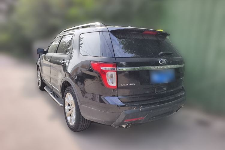 Used Ford Explorer 2013 3.5L Deluxe Model Rear Left 45 Deg