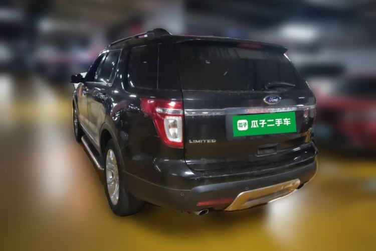 Used Ford Explorer 2013 3.5L Deluxe Model Rear Left 45 Deg