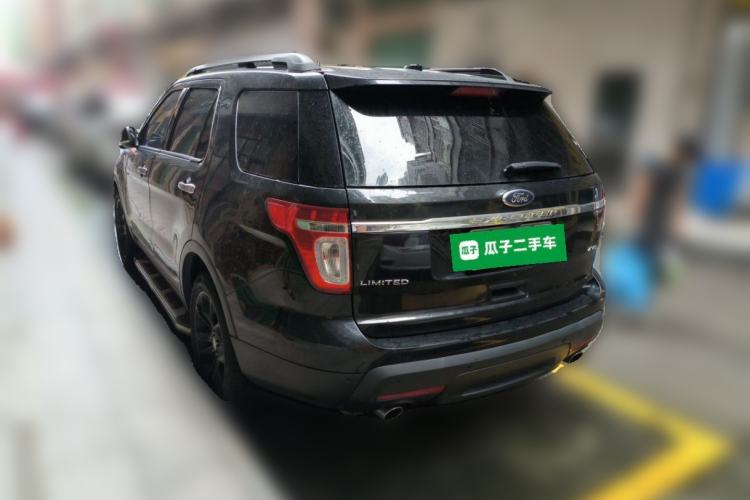 Used Ford Explorer 2013 3.5L Deluxe Model Rear Left 45 Deg