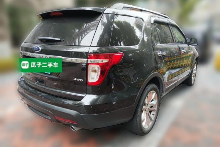 Used Ford Explorer 2013 3.5L Deluxe Model Rear Right 45 Deg