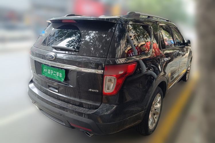 Used Ford Explorer 2013 3.5L Deluxe Model Rear Right 45 Deg