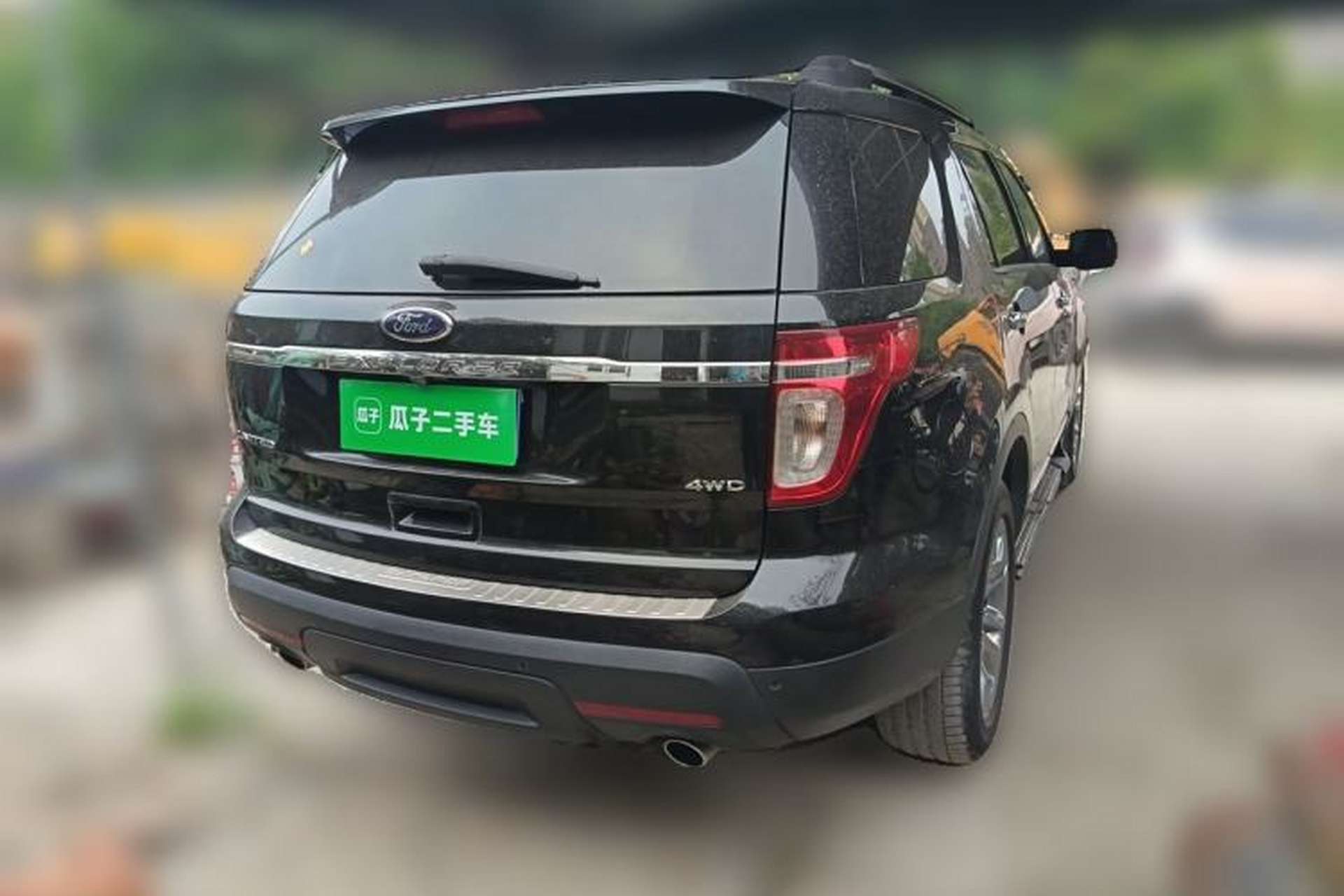 Used Ford Explorer 2013 3.5L Deluxe Model Rear Right 45 Deg