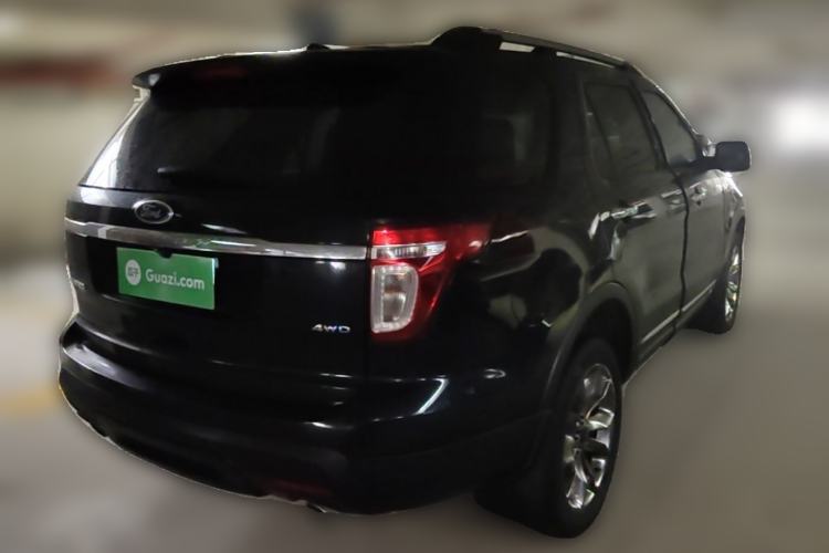 Used Ford Explorer 2013 3.5L Deluxe Model Rear Right 45 Deg