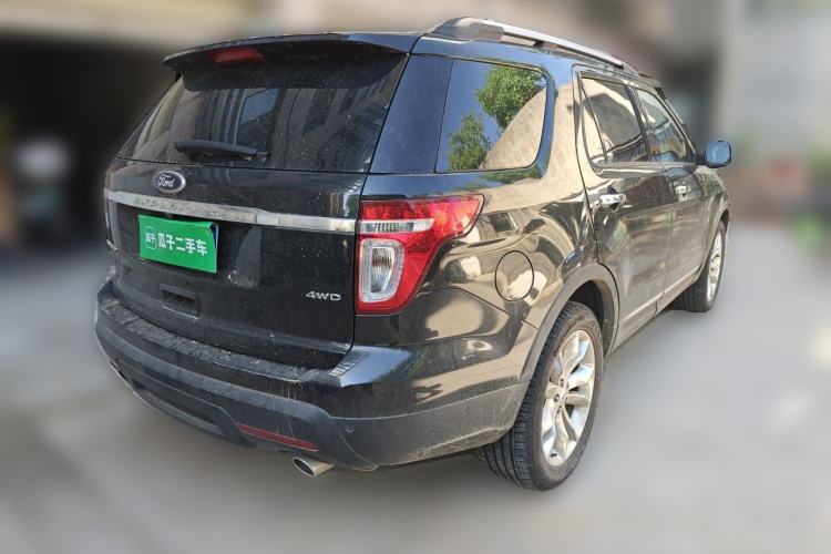 Used Ford Explorer 2013 3.5L Deluxe Model Rear Right 45 Deg