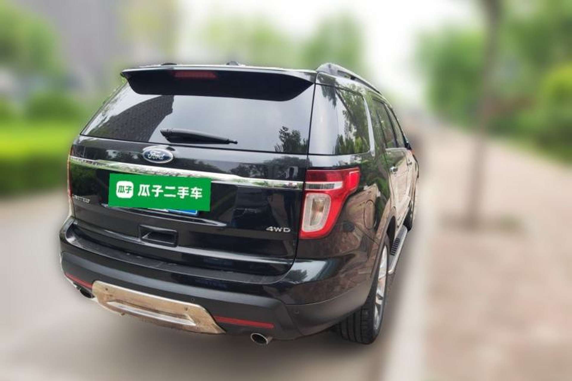 Used Ford Explorer 2013 3.5L Deluxe Model Rear Right 45 Deg