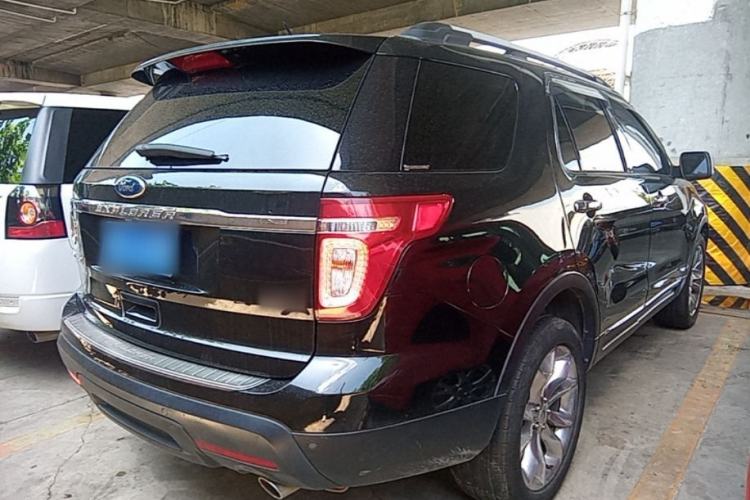 Used Ford Explorer 2013 3.5L Deluxe Model Rear Right 45 Deg
