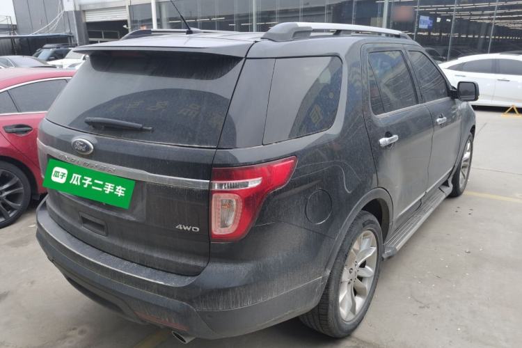 Used Ford Explorer 2013 3.5L Deluxe Model Rear Right 45 Deg