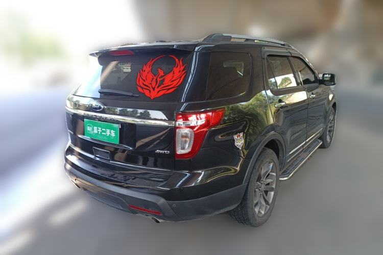 Used Ford Explorer 2013 3.5L Deluxe Model Rear Right 45 Deg