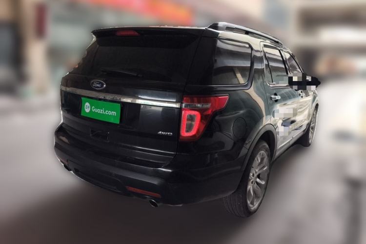 Used Ford Explorer 2013 3.5L Deluxe Model Rear Right 45 Deg
