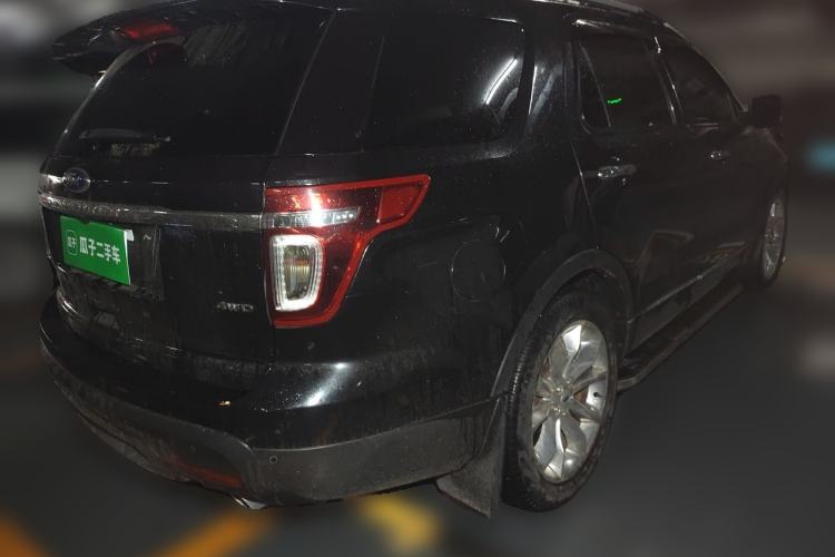 Used Ford Explorer 2013 3.5L Deluxe Model Rear Right 45 Deg