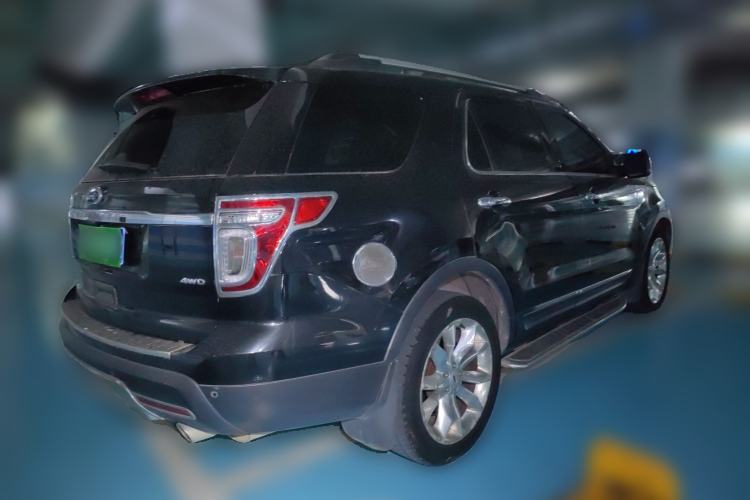 Used Ford Explorer 2013 3.5L Deluxe Model Rear Right 45 Deg