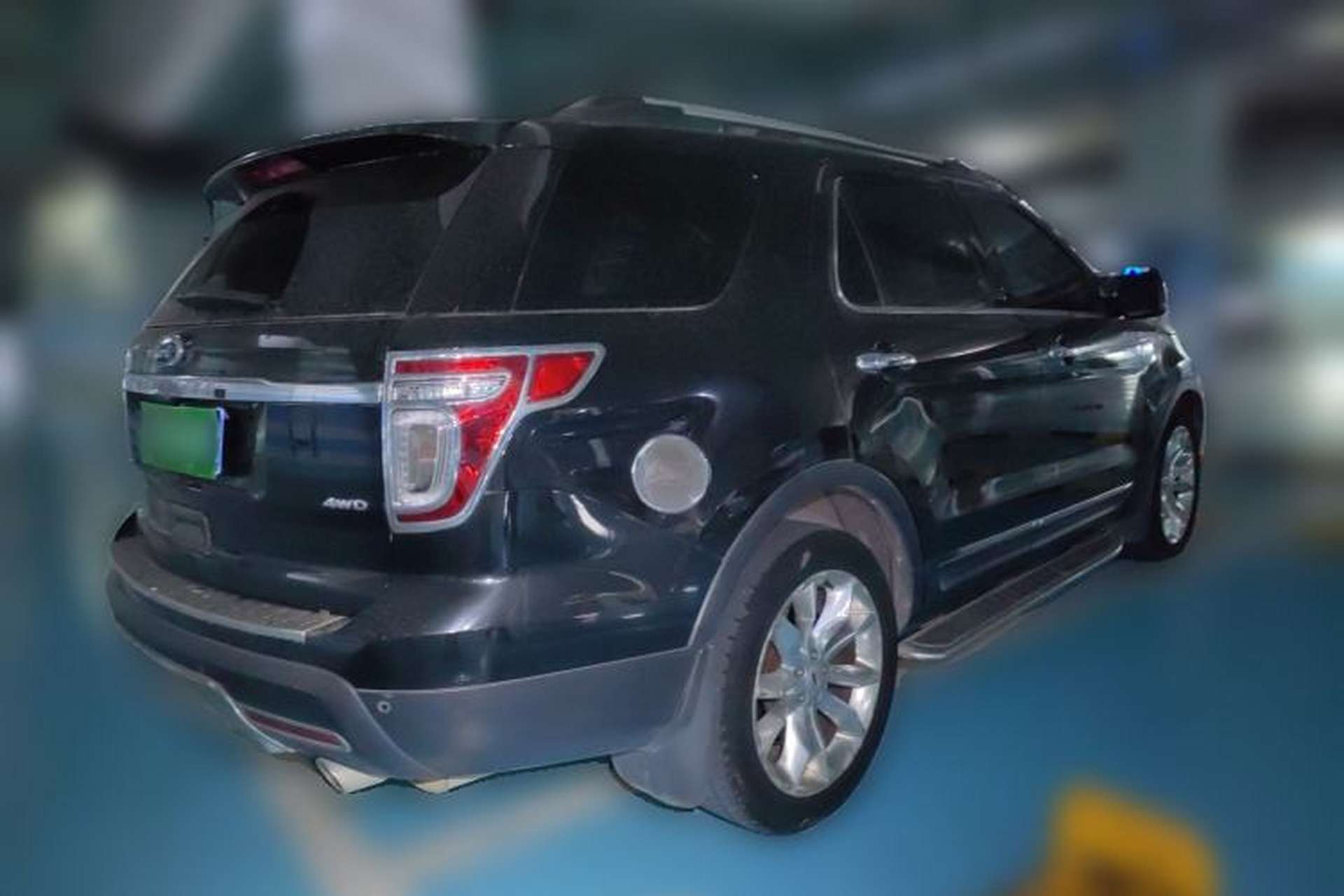 Used Ford Explorer 2013 3.5L Deluxe Model Rear Right 45 Deg