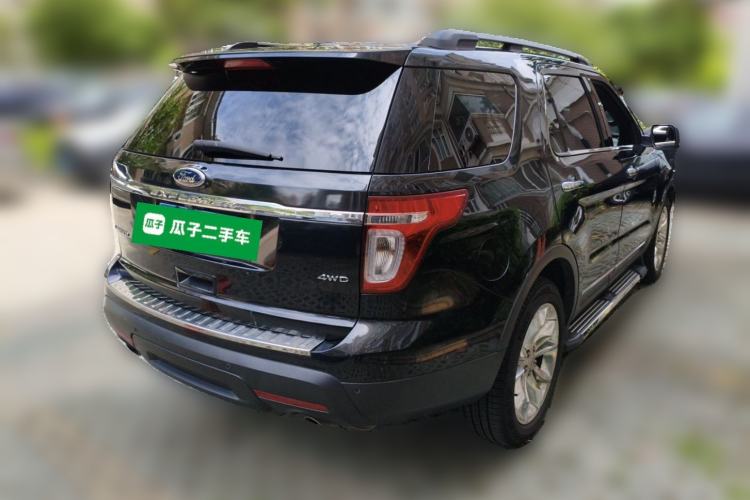 Used Ford Explorer 2013 3.5L Deluxe Model Rear Right 45 Deg