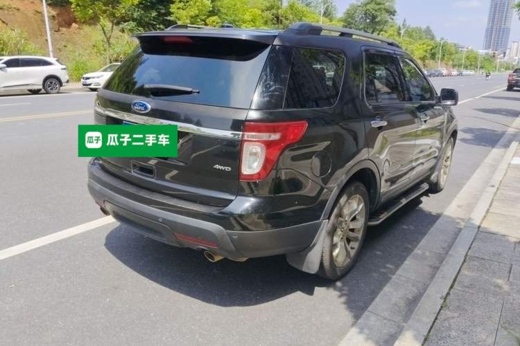 Used Ford Explorer 2013 3.5L Deluxe Model Rear Right 45 Deg
