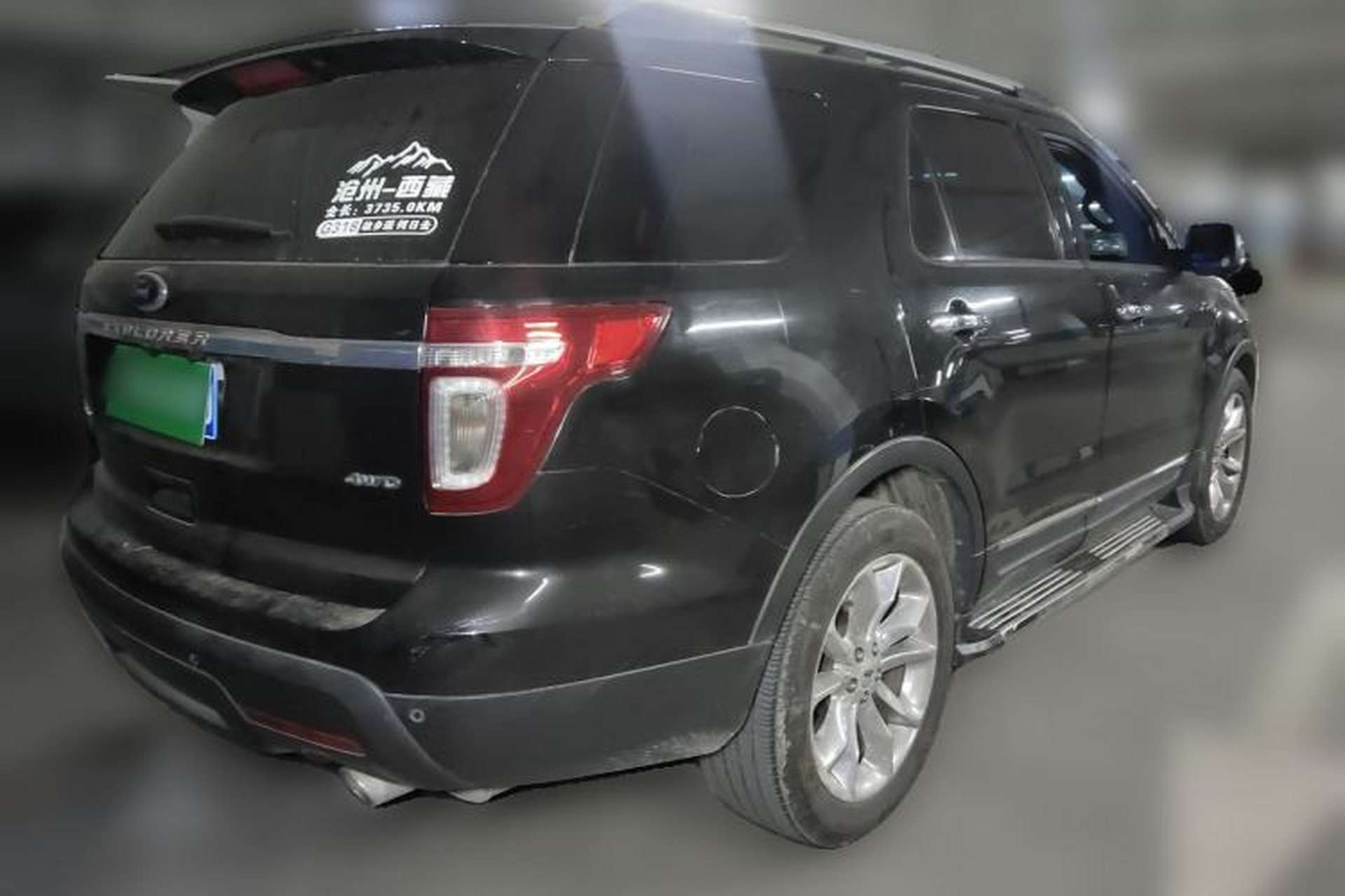 Used Ford Explorer 2013 3.5L Deluxe Model Rear Right 45 Deg