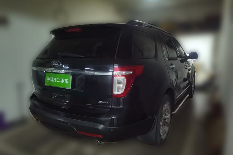 Used Ford Explorer 2013 3.5L Prestige Model Rear Right 45 Deg