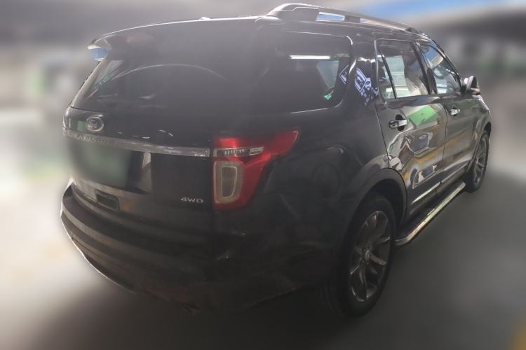 Used Ford Explorer 2013 3.5L Deluxe Model Rear Right 45 Deg
