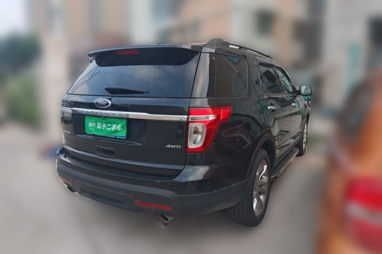 Used Ford Explorer 2013 3.5L Deluxe Model Rear Right 45 Deg