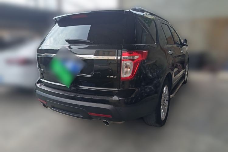 Used Ford Explorer 2013 3.5L Deluxe Model Rear Right 45 Deg