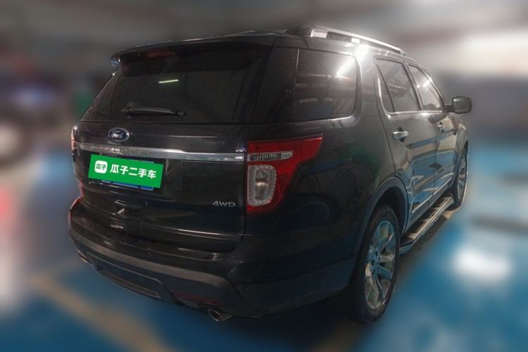 Used Ford Explorer 2013 3.5L Deluxe Model Rear Right 45 Deg