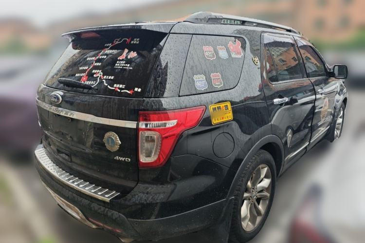 Used Ford Explorer 2013 3.5L Deluxe Model Rear Right 45 Deg