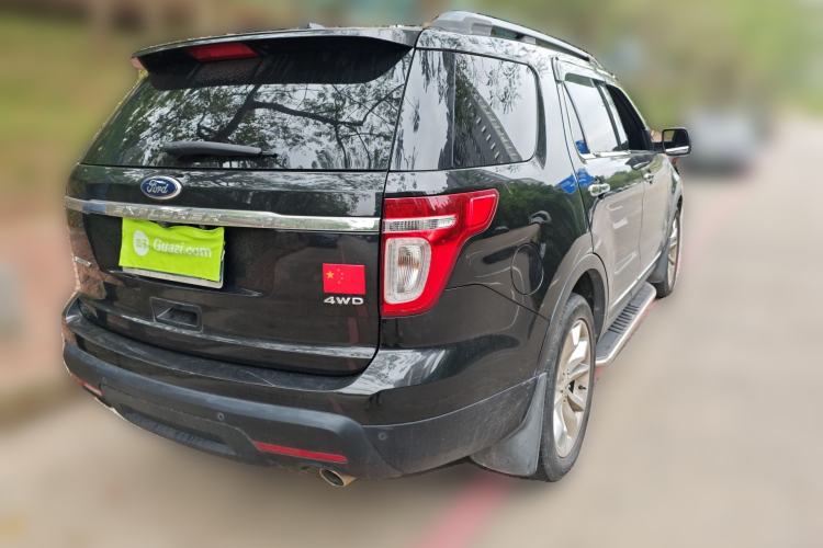 Used Ford Explorer 2013 3.5L Deluxe Model Rear Right 45 Deg