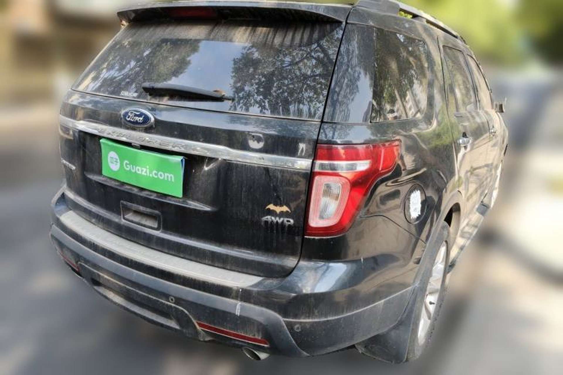 Used Ford Explorer 2013 3.5L Deluxe Model Rear Right 45 Deg