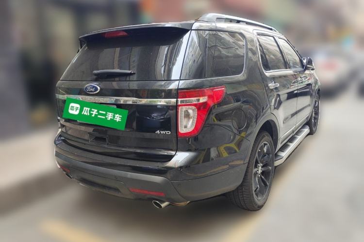 Used Ford Explorer 2013 3.5L Deluxe Model Rear Right 45 Deg