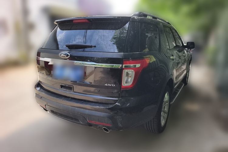 Used Ford Explorer 2013 3.5L Deluxe Model Rear Right 45 Deg