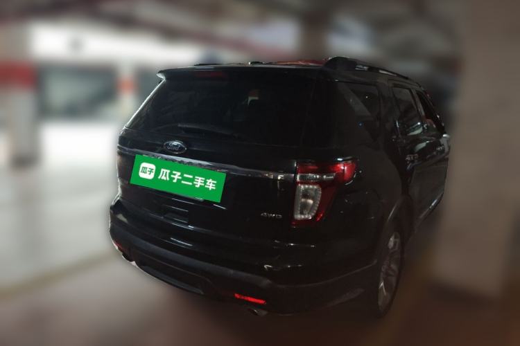 Used Ford Explorer 2013 3.5L Deluxe Model Rear Right 45 Deg