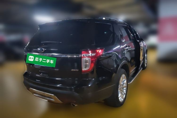 Used Ford Explorer 2013 3.5L Deluxe Model Rear Right 45 Deg
