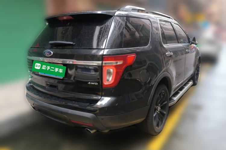 Used Ford Explorer 2013 3.5L Deluxe Model Rear Right 45 Deg