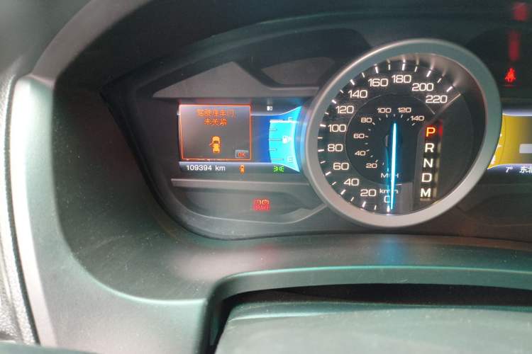 Used Ford Explorer 2013 3.5L Deluxe Model Odometer Close Up