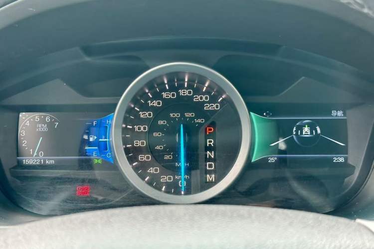 Used Ford Explorer 2013 3.5L Deluxe Model Odometer Close Up