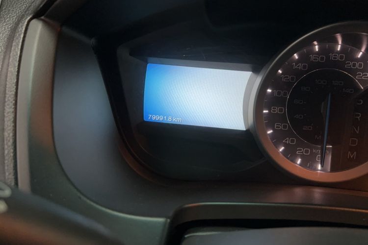 Used Ford Explorer 2013 3.5L Deluxe Model Odometer Close Up