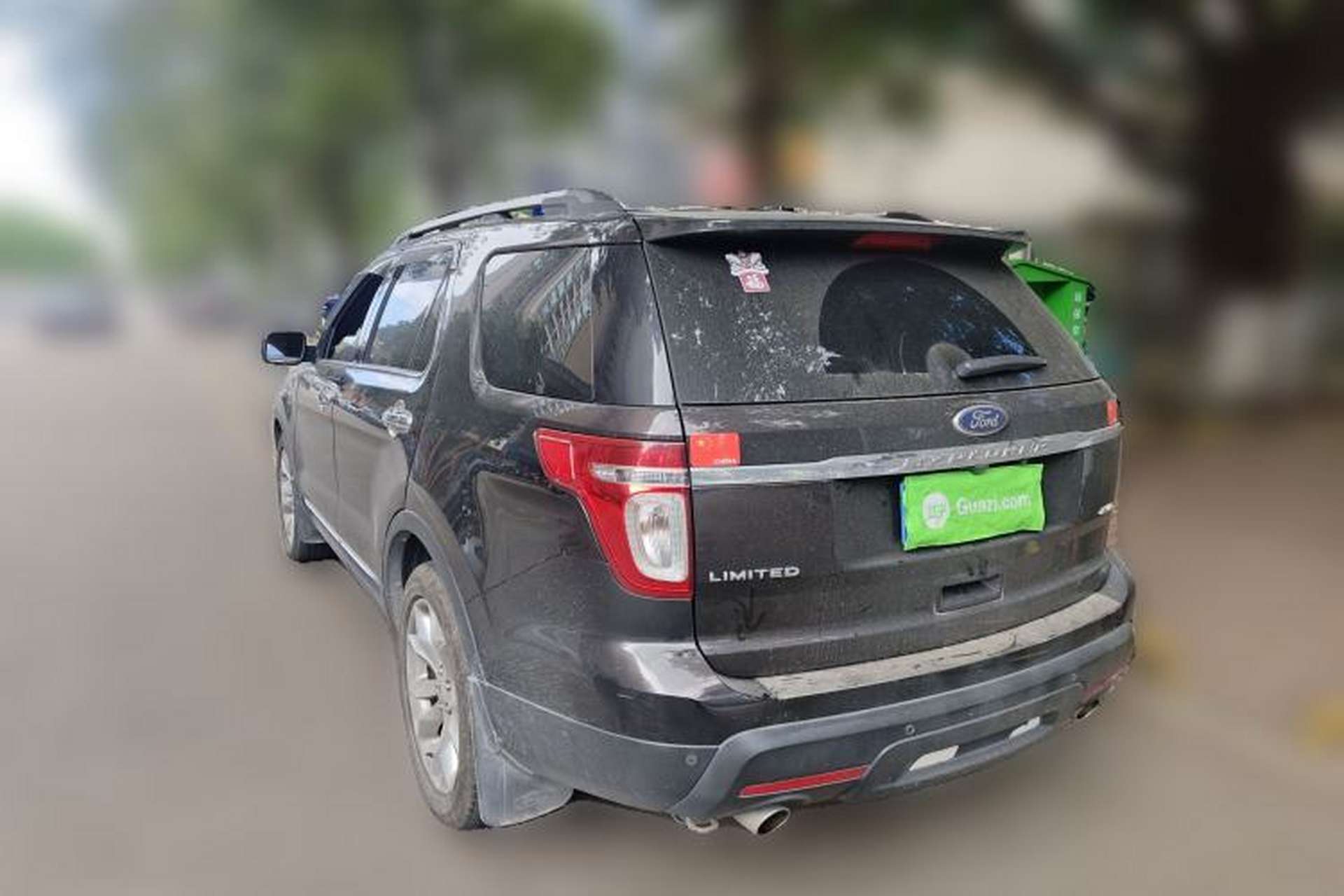 Used Ford Explorer 2013 3.5L Deluxe Model Rear Left 45 Deg