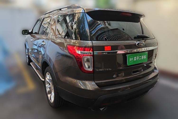 Used Ford Explorer 2013 3.5L Deluxe Model Rear Left 45 Deg