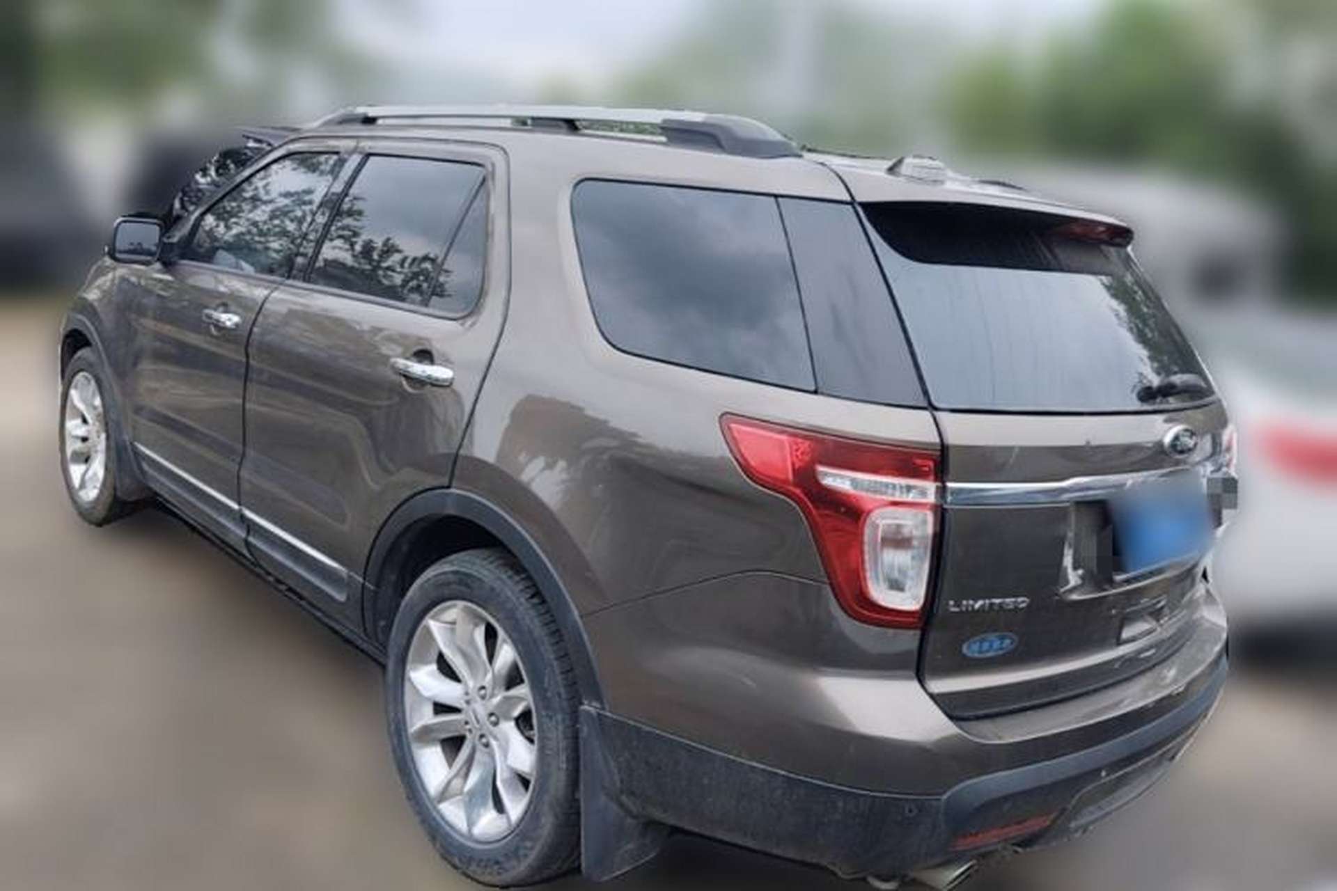 Used Ford Explorer 2013 3.5L Deluxe Model Rear Left 45 Deg